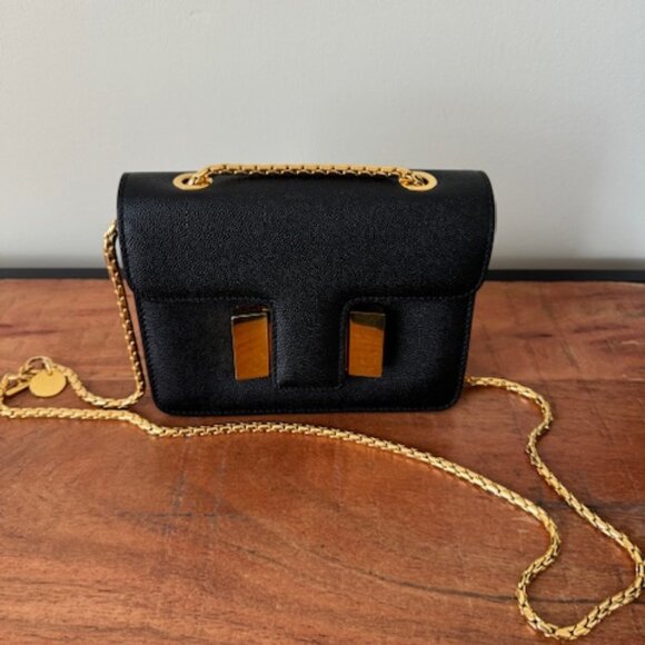 Tom Ford Handbags - Tom Ford Embossed Leather Shoulder Bag, Black